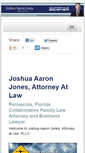 Mobile Screenshot of joshuajoneslaw.com